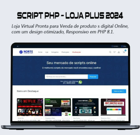 Loja Virtual Em Php Com Venda Por Assinatura