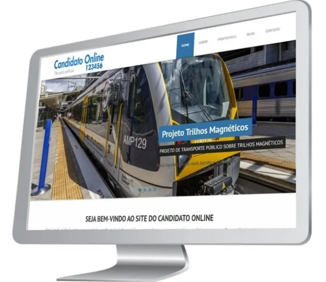 Script Php Site Candidato Político Online Responsivo - Admin
